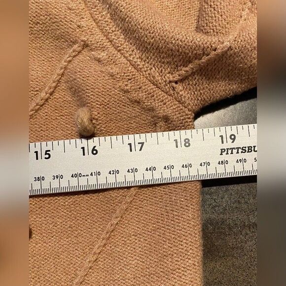 Simplee Sweater Women’s Large Dark Pink Popcorn Pullover 60’s Style - Picture 3 of 7